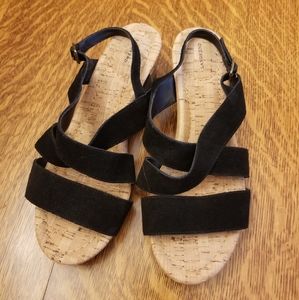 Lands' End Suede Sandal 8.5D